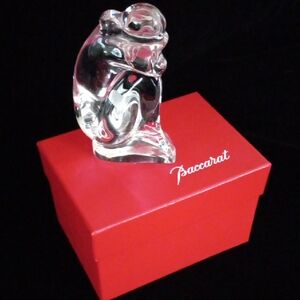 Baccarat Crystal “Dreamer” by Robert Rigot Nude Figurine with Original Box
